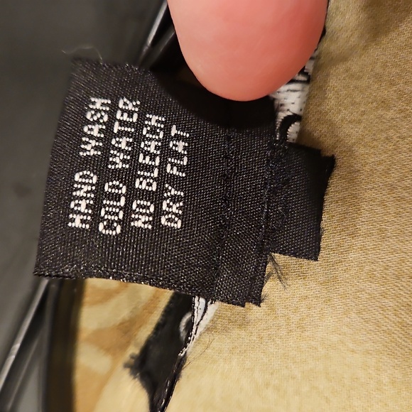 💕CITRON SANTA MONICA💕 Asian Inspired 100% Silk Blouse ~ Green Large NWOT - Picture 12 of 12